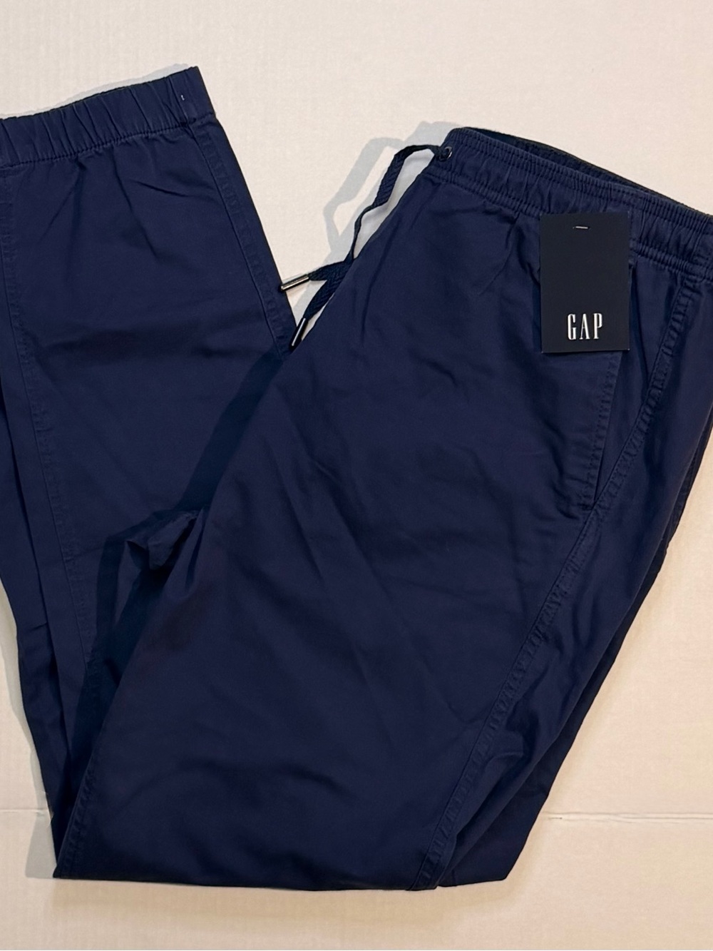 GAP Men’s Navy Elastic Waist Joggers